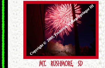 Mt. Rushmore, SD