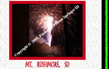 Mt. Rushmore, SD