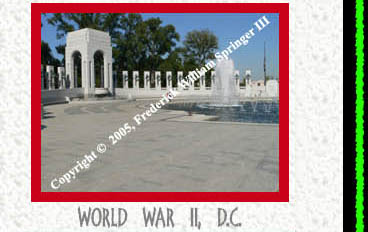 World War II Memorial, D.C.