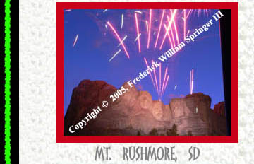 Mt. Rushmore, SD