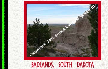 Badlands, South Dakota