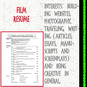  Film Resume
